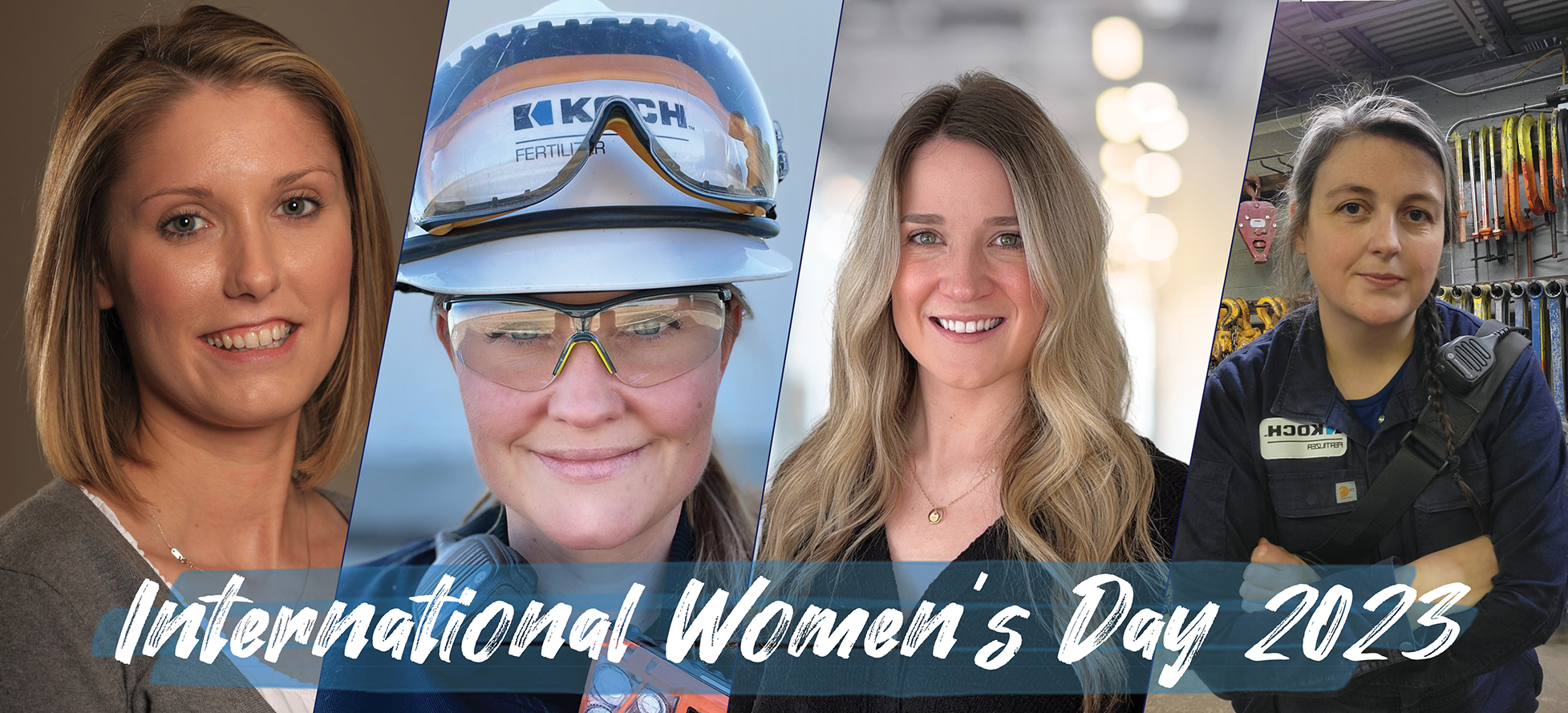 Four female employees featured on International Womens Day